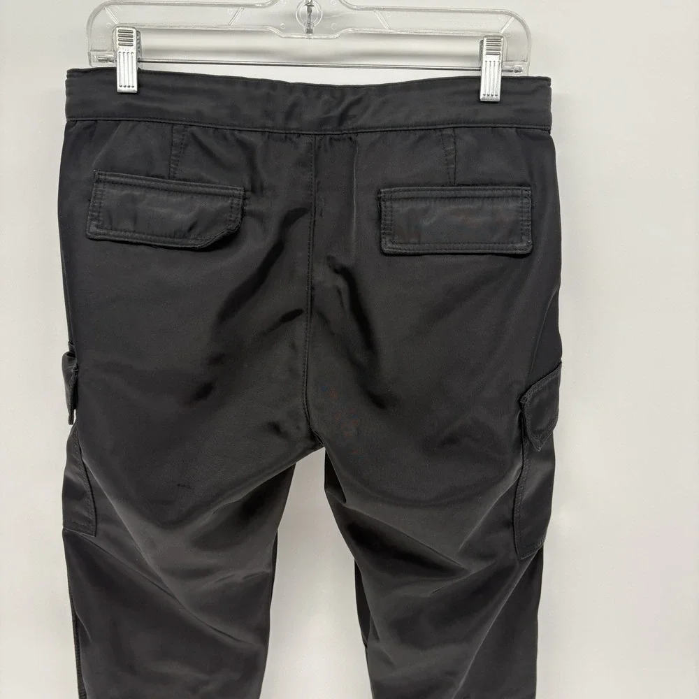 MNML Nylon Track Cargo Pants Button & Zip Leg Opium Avantgarde Rick Style Men 28